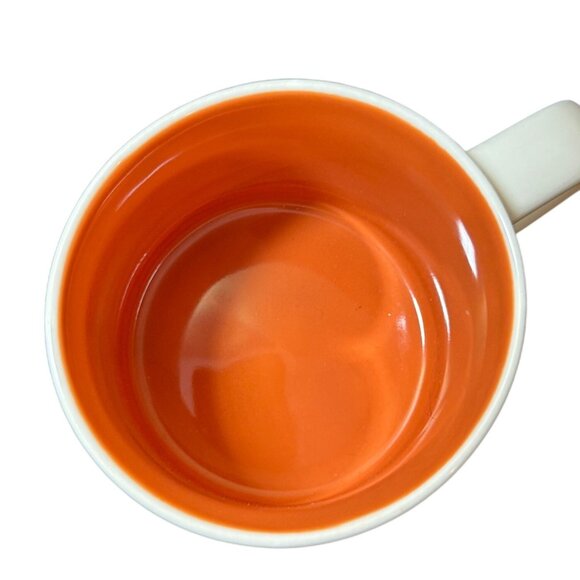 Starbucks You Are Here Collection Chicago Mug 2015 Skyline Design White & Orange - Picture 3 of 6